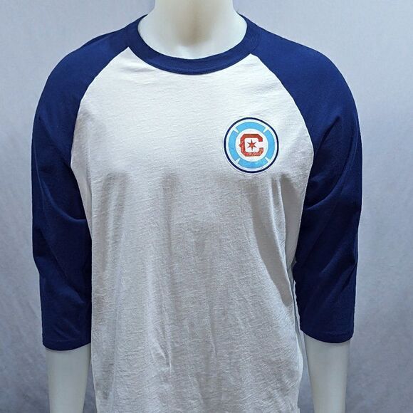 Adidas Chicago Fire Baseball Tee - Picture 1 of 6
